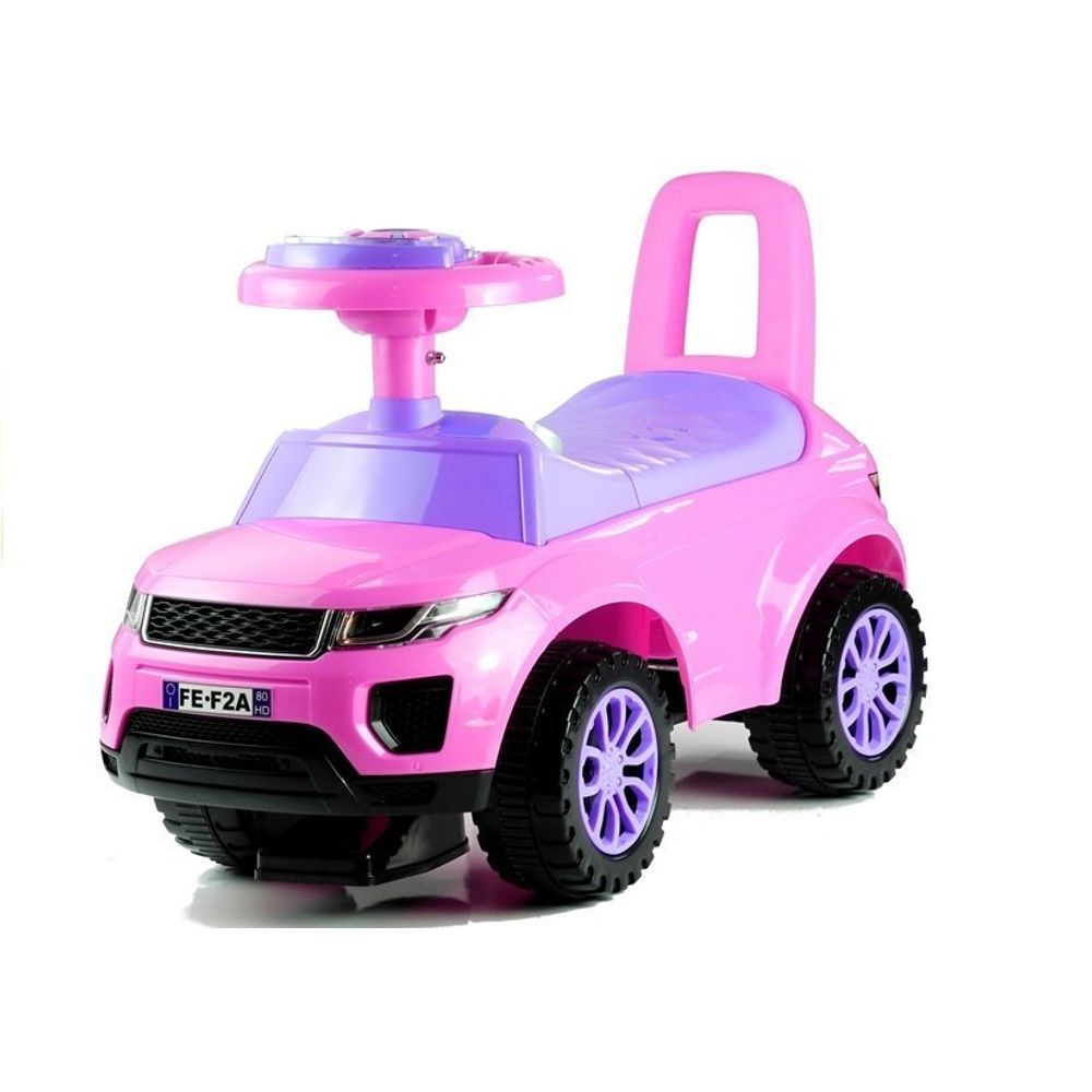 Dječja guralica auto 613W rozi slika 2