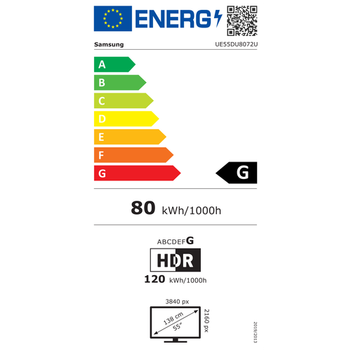 Samsung televizor UE55DU8072UXXH slika 2