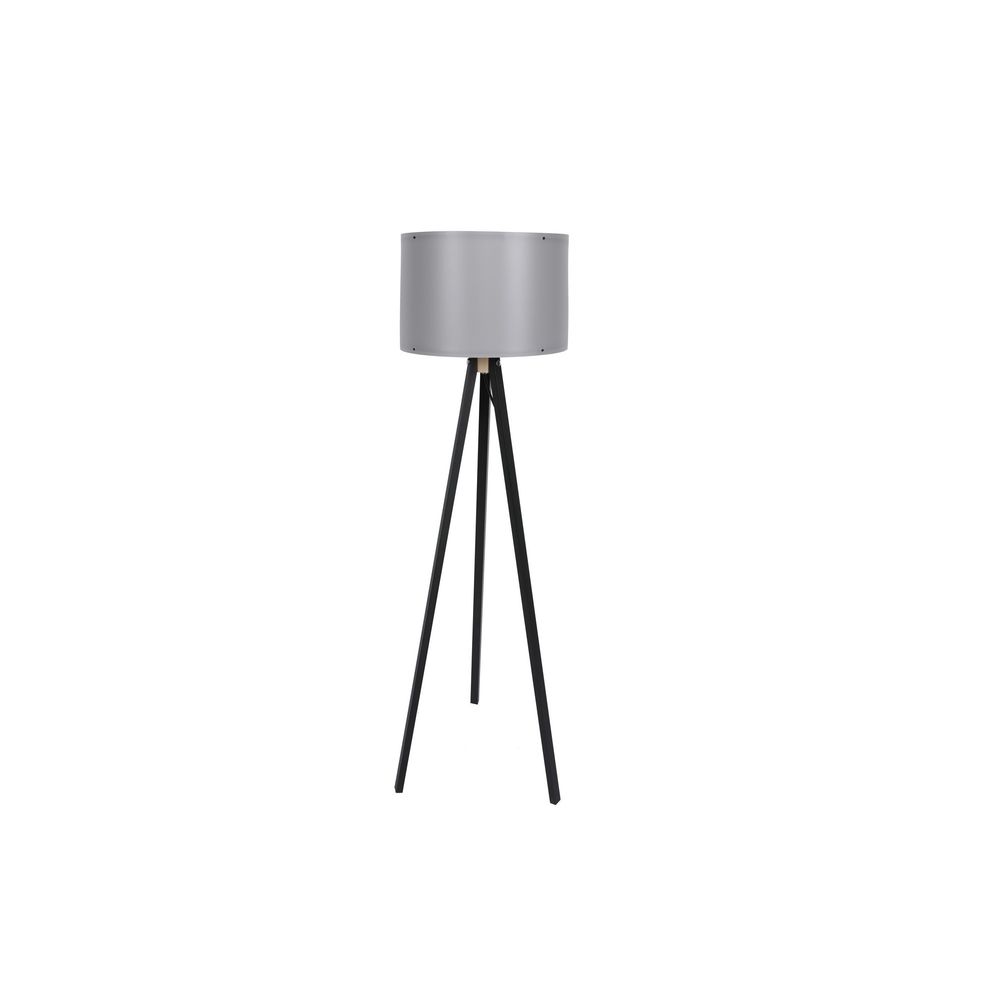 Podna Lampa u Crno-Sivoj Boji, Model 113 slika 2