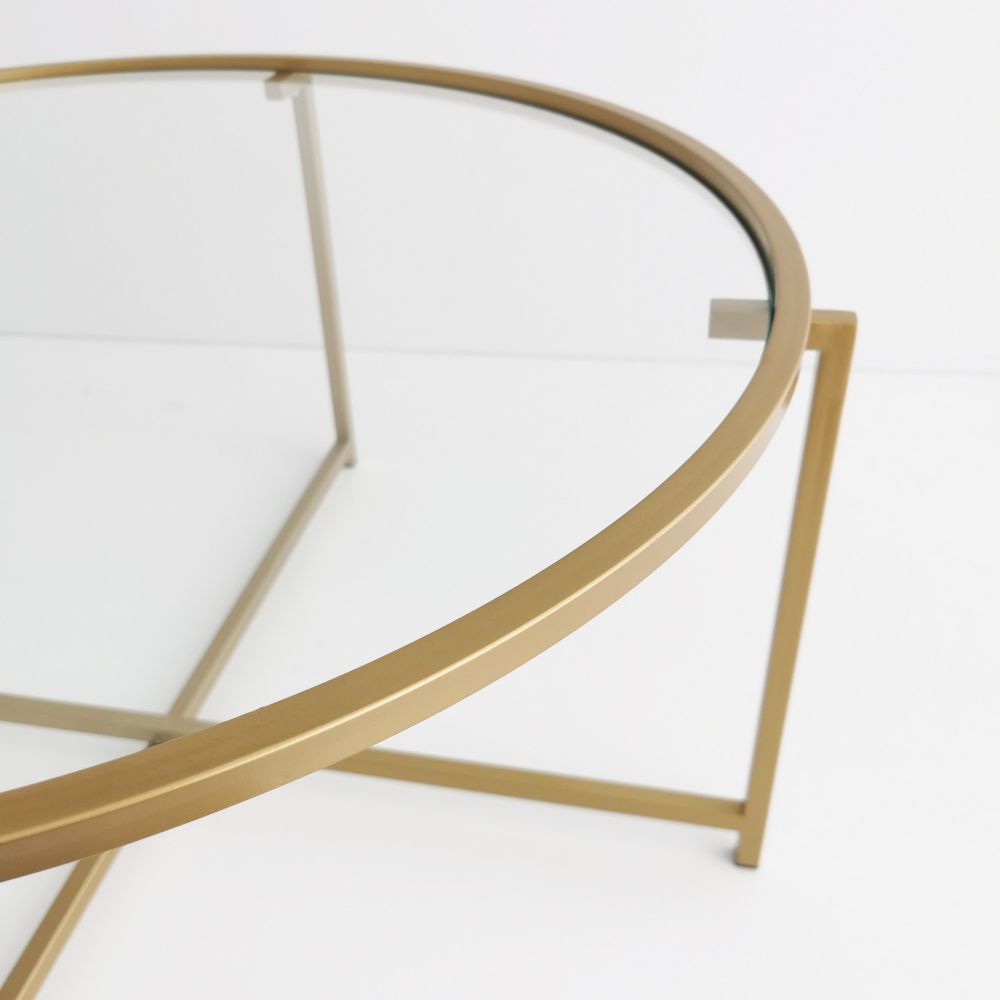Stol za kafu Gold Sun S404, Zlatni slika 8