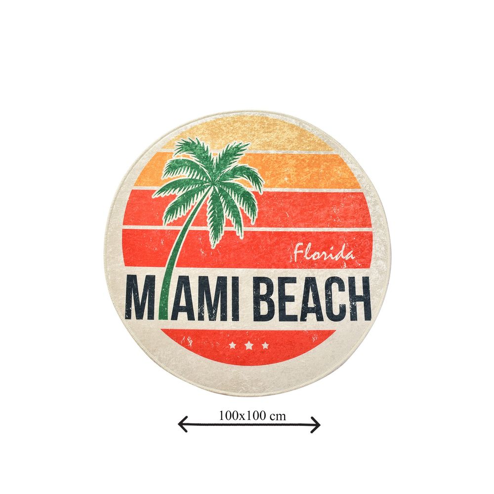 Šareni Kupatilski Tepih Miami Beach (100) slika 3