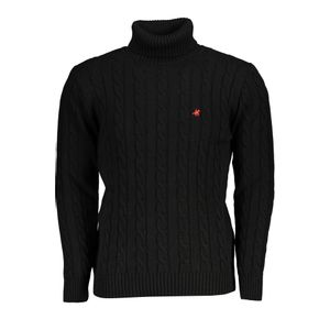 US GRAND POLO MEN'S BLACK SWEATER