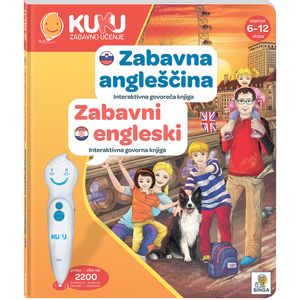 Interaktivna knjiga Kuku - Zabavni engleski (bez olovke) 