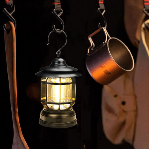 Kamperska svjetiljka - retro dizajn slika 3