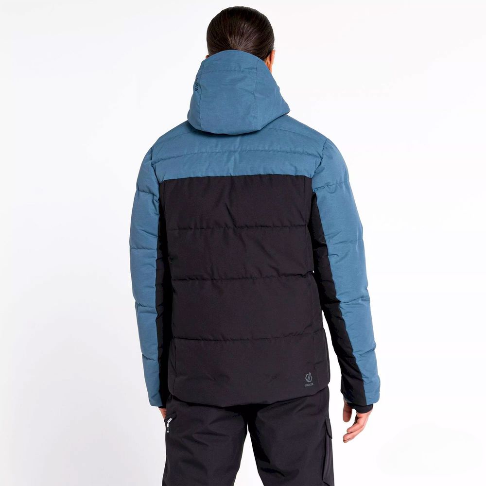 Dare2B Muška jakna za skijanje Denote II, Black/Orion Grey slika 4