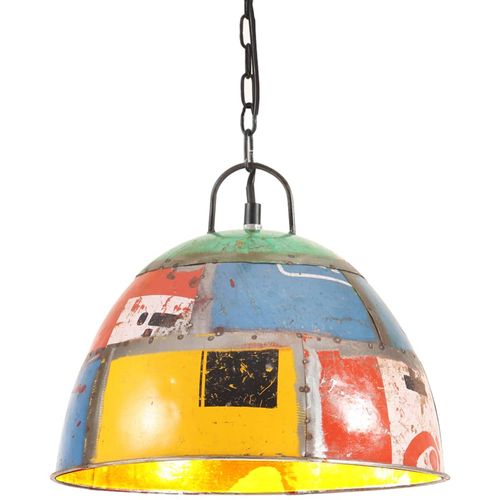 Industrijska viseća svjetiljka 25 W šarena okrugla 31 cm E27 slika 1