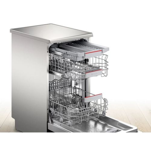 Bosch SPS4HMI61E Serija 4 Samostojeća mašina za pranje sudova 45 cm, 10 kompleta, EcoSilence Drive inverter, Silence Plus,  Inox slika 3