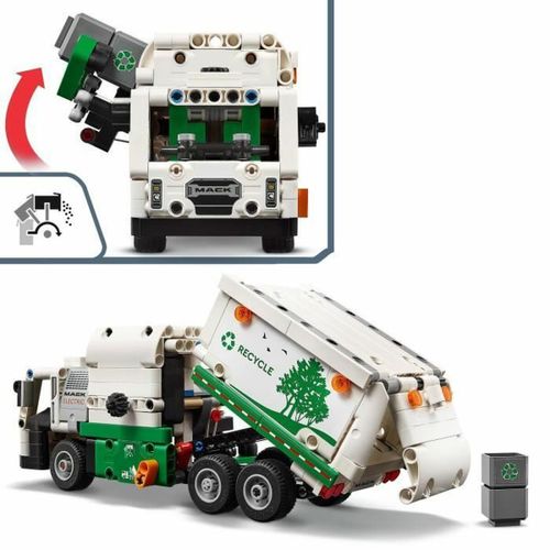 Playset Lego 42167 Mack LR Electric Garbage Truck slika 5