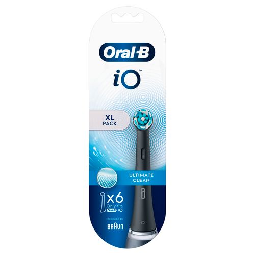 Oral-B iO zamjenske glave Ultimate Clean Black 6ct slika 2