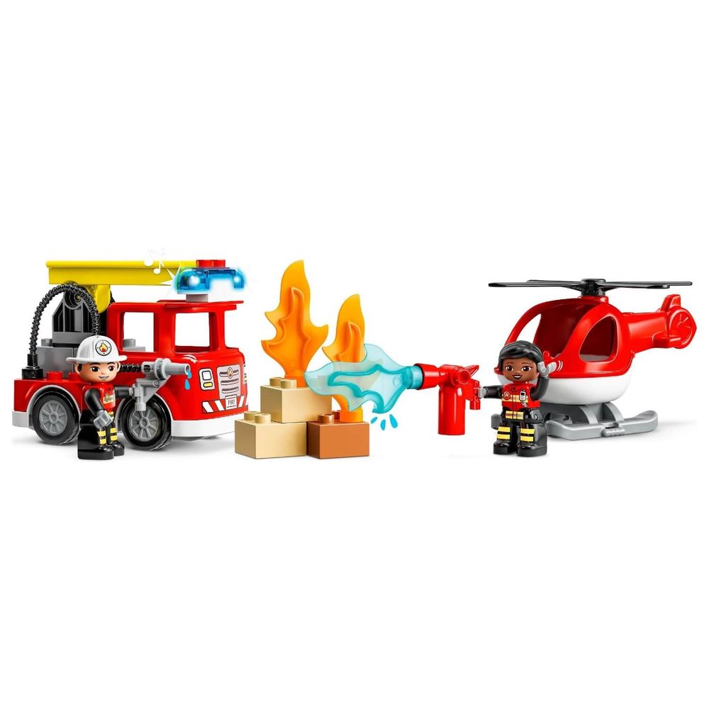 LEGO Vatrogasna stanica i helikopter DUPLO slika 3