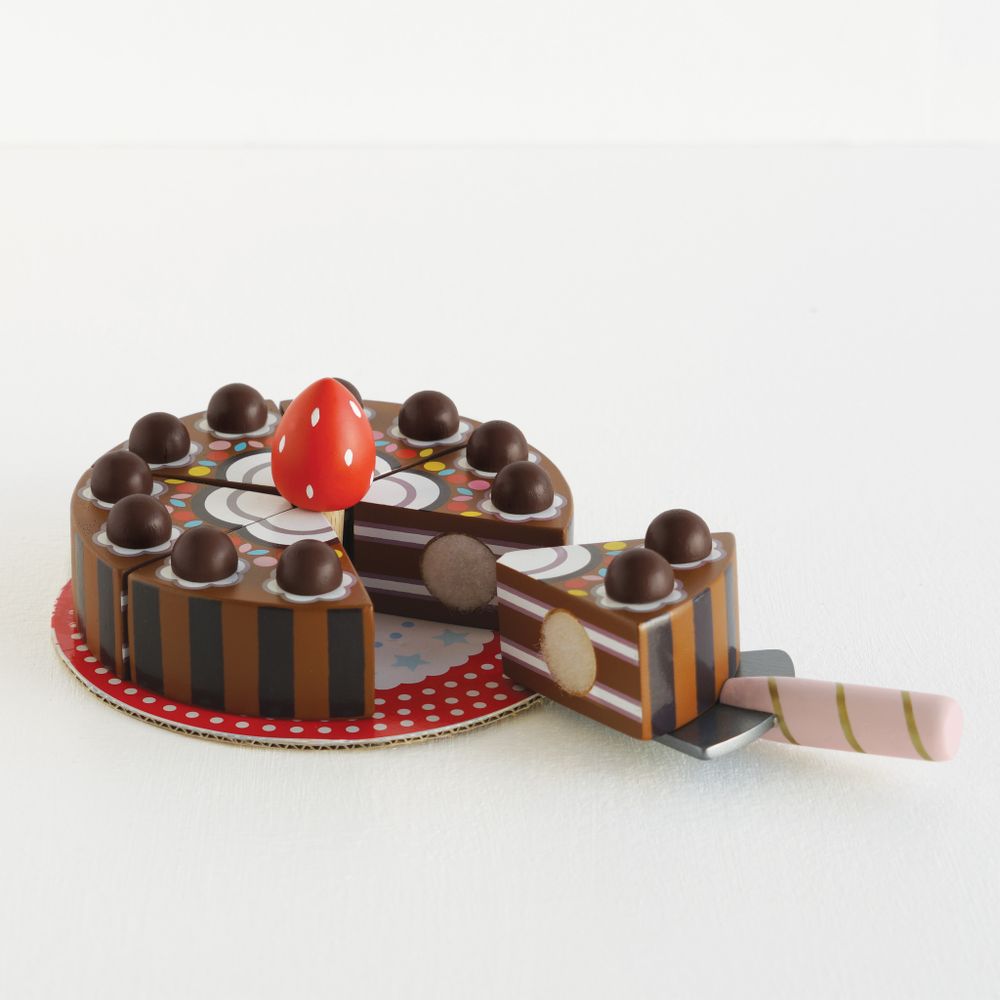 Le Toy Van Drvena čokoladna torta slika 4