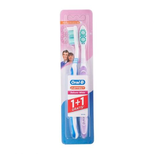 Oral-B 3D White Fresh četkica za zube Medium 1kom + 1 gratis slika 1