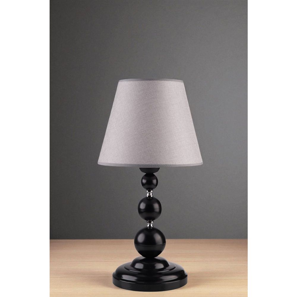 Opviq Stolna lampa 489, siva, crna slika 2