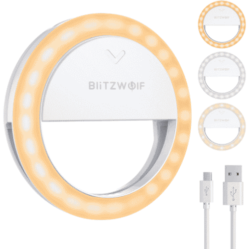 Clip-on Ring Fill Light BlitzWolf BW-SL0 Pro LED slika 1