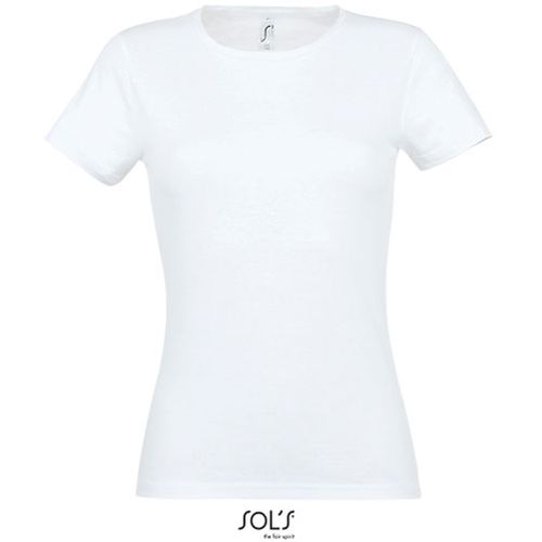 MISS ženska majica sa kratkim rukavima - Bela, XL  slika 4