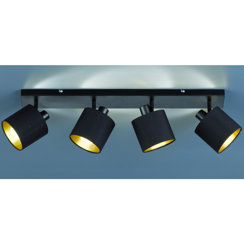 TOMMY/4 SPOT LAMPA CRNO slika 4