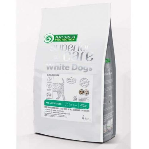 NPSC White dog Grain Free With Insect Adult All Breed - All Stages 4 kg slika 1