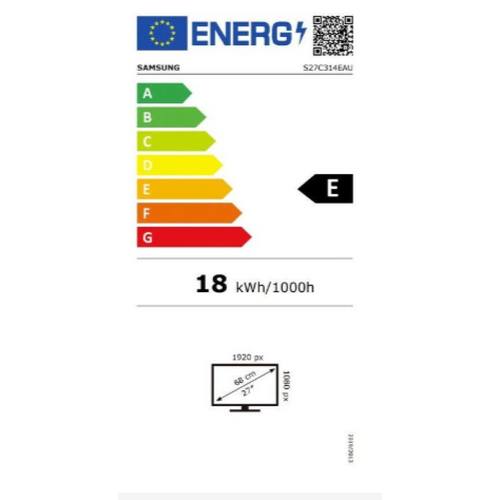 Monitor Samsung 27" LS27C314EAUXEN IPS/1920x1080/5ms/75Hz/HDMI/VGA slika 4