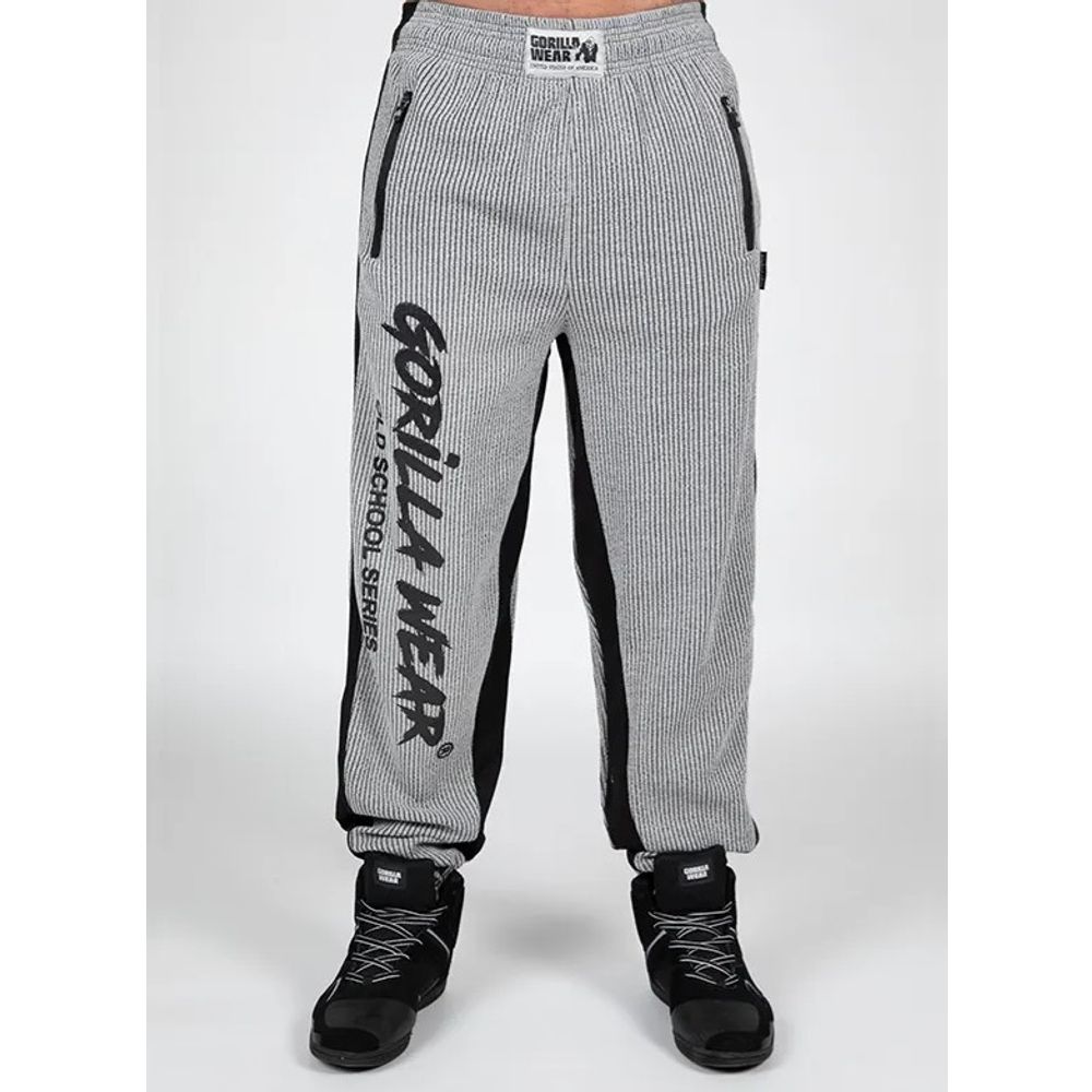 Gorilla Wear AUGUSTINE Old School Donji dio, Sivi slika 1