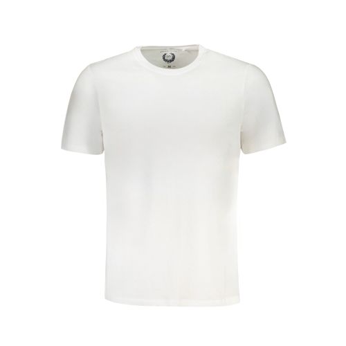 GIAN MARCO VENTURI MEN'S SHORT SLEEVED T-SHIRT WHITE slika 1