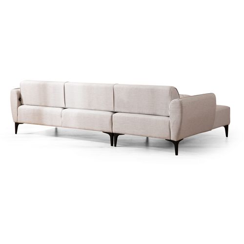 Atelier Del Sofa Kutna garnitura, Bijela, Belissimo Left - Off White slika 7