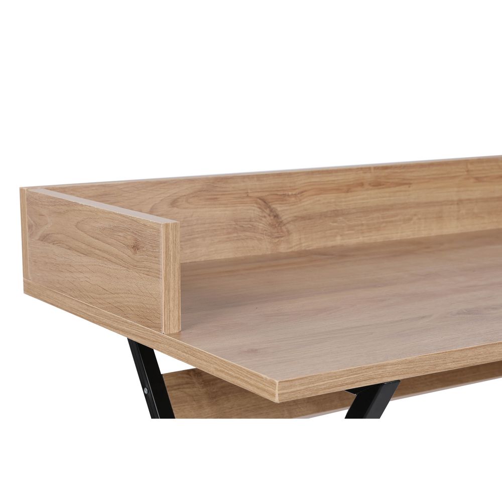 Monaco Oak Crni Radni Sto slika 2