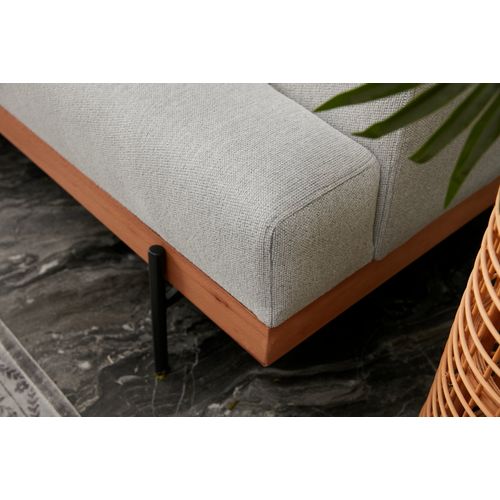 Atelier Del Sofa Kutna garnitura, Sivo, Liva Left - Grey slika 9