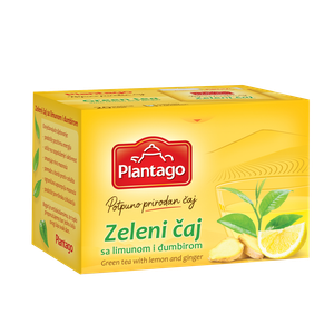 Plantago Zeleni Čaj Sa Limunom 30g