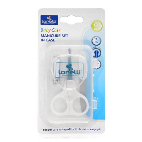 Lorelli Baby Set Za Negu Noktiju U Kutijici - White 0M+ slika 2