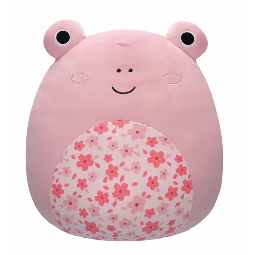 Squishmallows 30cm - kline - roza žaba s trbuščićem boje trešnjina cvijeta slika 1