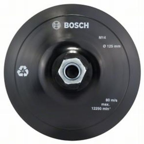 Bosch Tanjur gumeni sa čičak prihvatom za male kutne brusilice slika 1