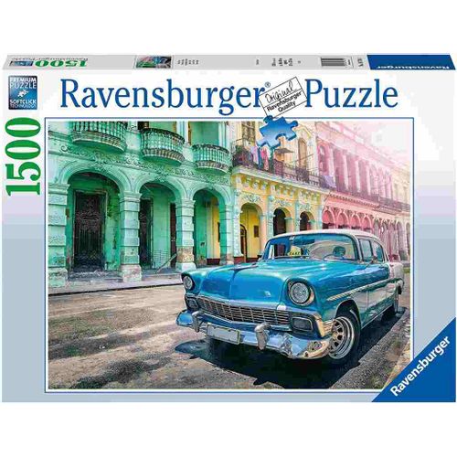 Ravensburger Puzzle Automobili na Kubi - 1500 Komada slika 1