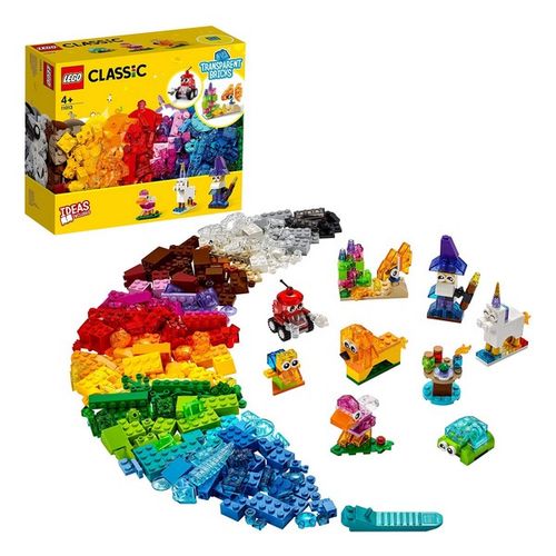 Lego 11013 Playset Classic Transparent Bricks slika 1