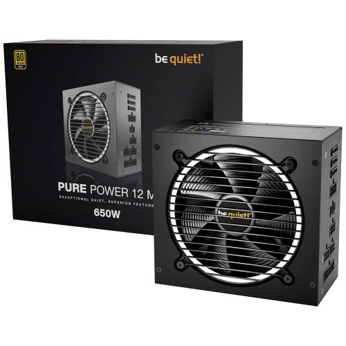 Napajanje Be Quiet Pure Power 12M 650W  BN342 slika 1