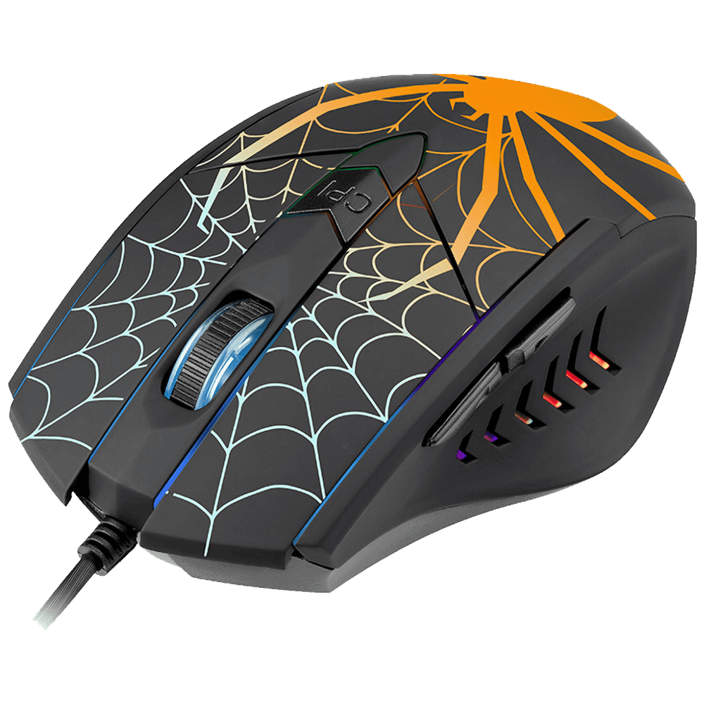 Tracer Miš optički, gaming, 1600 dpi, RGB, USB - GAMEZONE Black Widow RGB slika 1