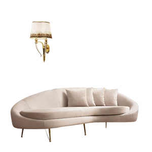 Atelier Del Sofa Sjedeća garnitura ESES, Eses Right - Beige