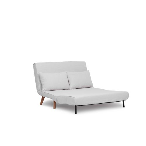 Atelier Del Sofa Dvosjed, Folde 2-Seater - Teddy Fabric - Cream slika 13