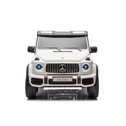 Licencirani auto na akumulator Mercedes Benz G63 AMG XXL 4x4 - dvosjed - bijeli slika 11