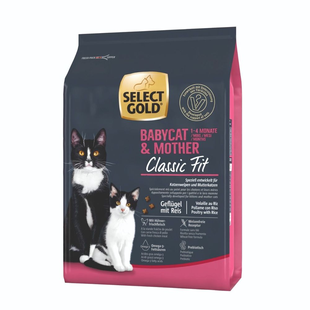 Select Gold Cat Babycat&amp;Mother perad s rižom slika 1