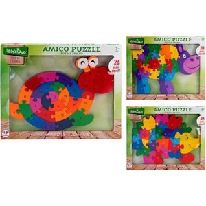 GLOBO Legnoland puzzle 26kom AMICO Sorto