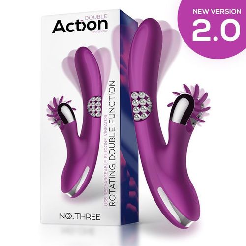 Action No.Three Rotating Double Function Vibrator slika 7