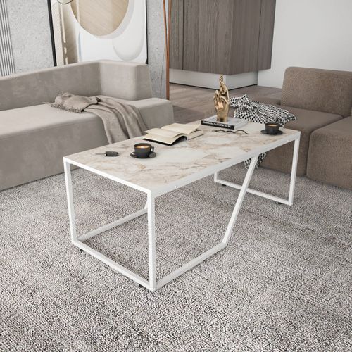 Wendy - White White Coffee Table slika 2