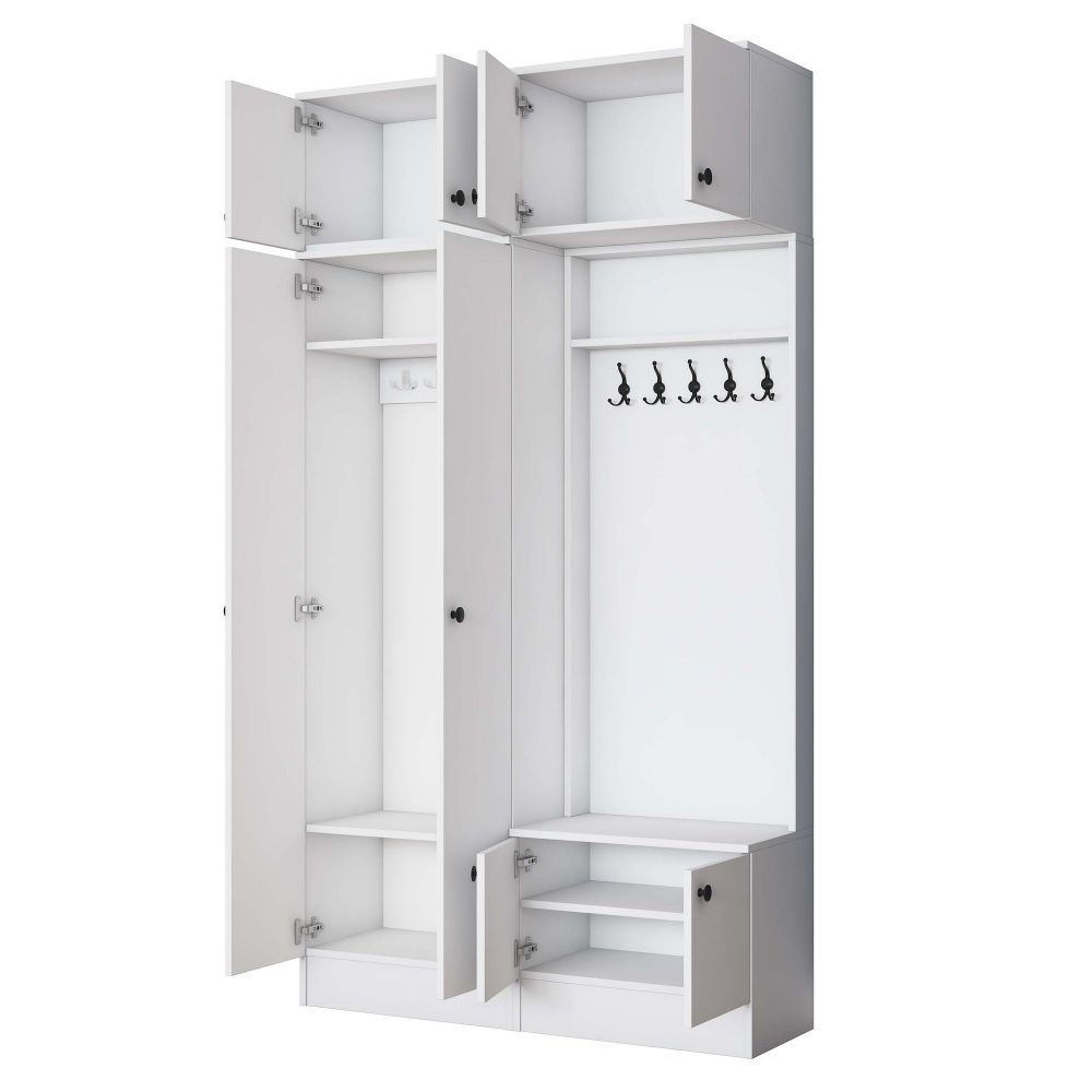 Hall Stand EA145 - Bijela slika 11