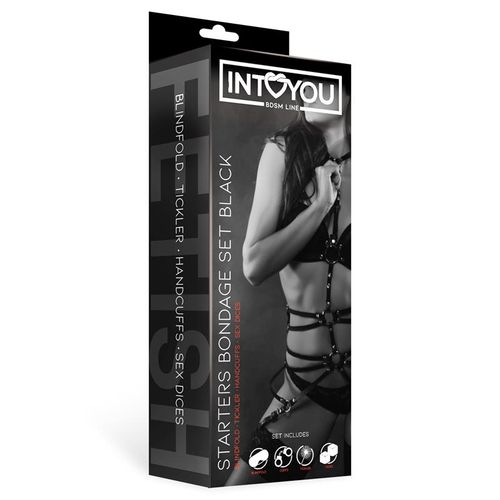 Intoyou Starters Bondage 4 dijelni komplet - Roza slika 7