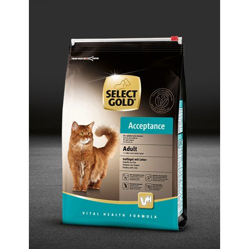 Select Gold CAT Acceptance Adult živina sa jetrom 400 g slika 1