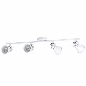 Eglo Seras 1 Reflektor sa 4 LED Žarulje GU10, Bijela