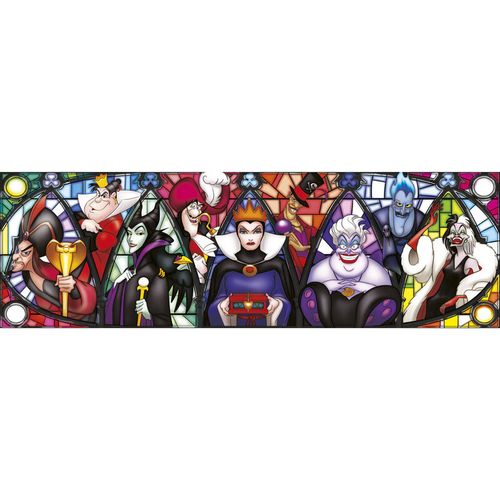 Disney Villains Panorama puzzle 1000pcs slika 1