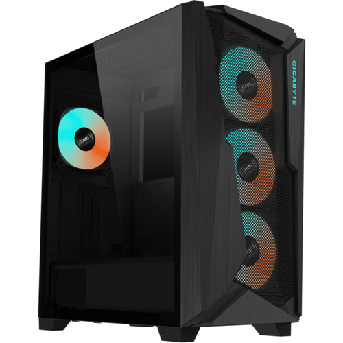 Gigabyte CASE C301G Black3xARGB fans(1xRear; 3xFront )GPU H : 400mm; Dust filter slika 1