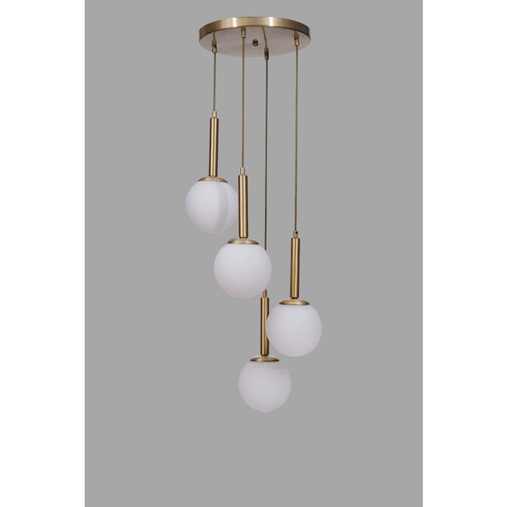 Opviq Luster 898, Bijela, Zlato slika 2