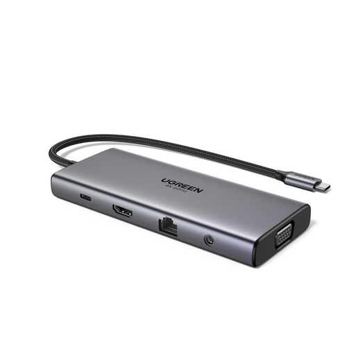 Ugreen 11v1 USB-C docking station with 100W PD slika 2